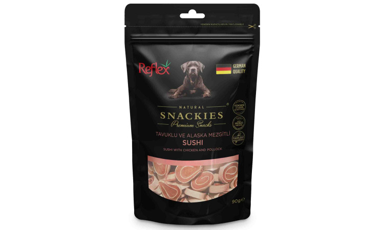 REFLEX SNACKIES TAVUKLU VE BALIKLI SUSHI 90 G - 16'LI